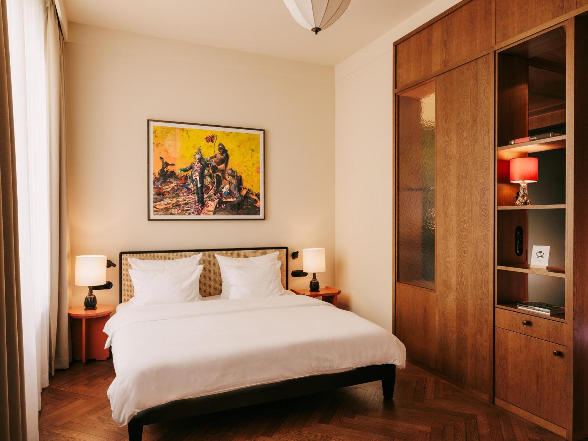 Boutique Hotel Chateau Royal Berlin Eksteriør bilde A bedroom at the hotel
